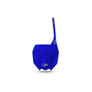 Plaque numéro frontale UFO bleu Yamaha YZ450F