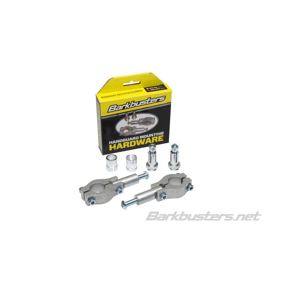 Kit collier de fixation BARKBUSTERS embout de guidon droit Ø22mm