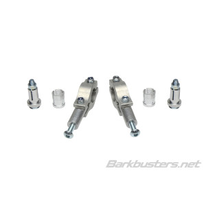Kit collier de fixation BARKBUSTERS embout de guidon droit Ø22mm