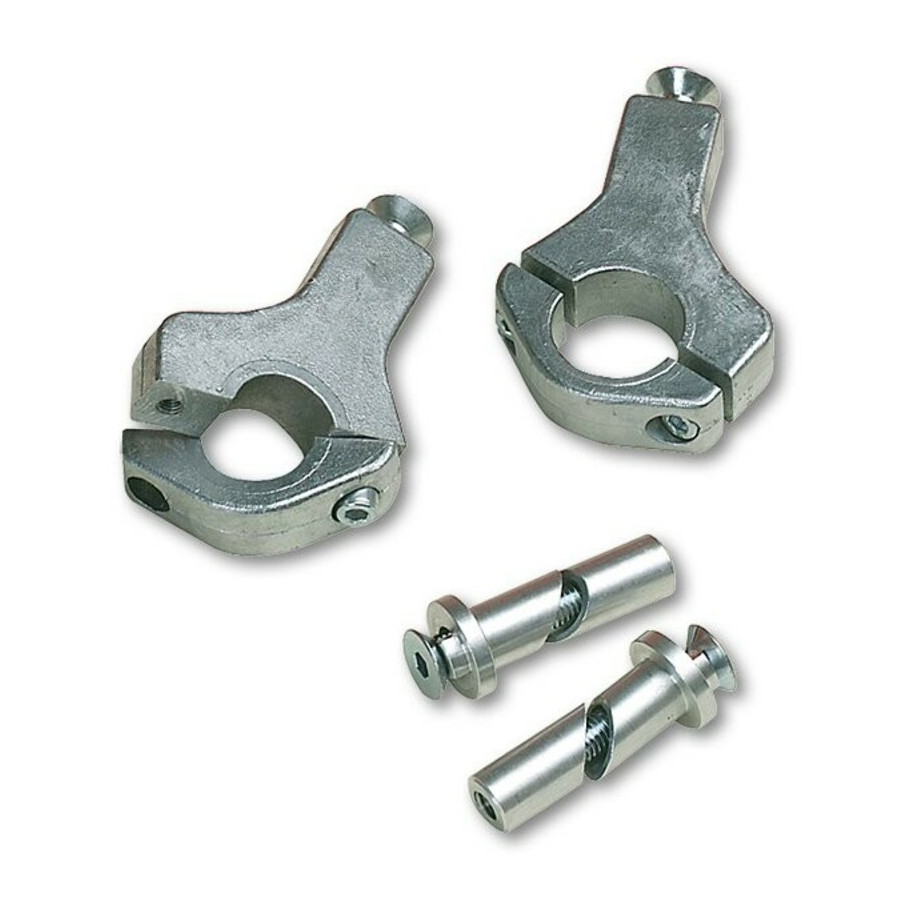 Kit fixation UFO protège-mains Jumpy Ø28mm