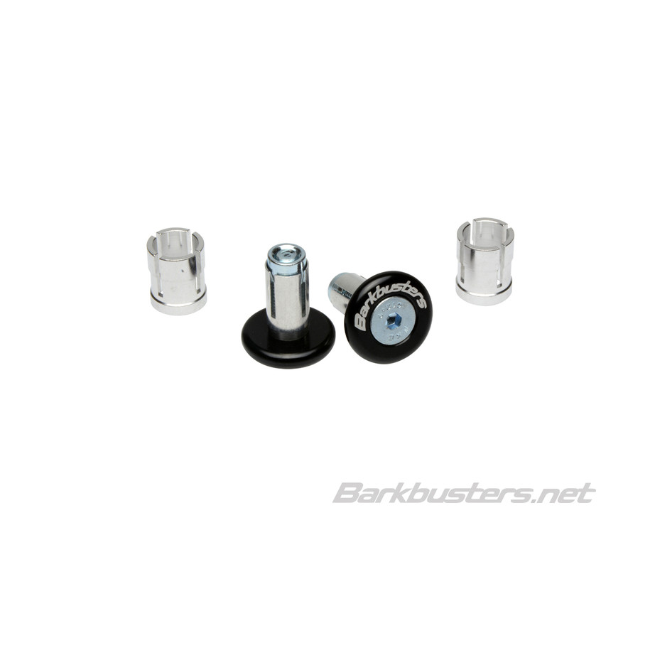 Embouts de guidon BARKBUSTERS anodisés noir