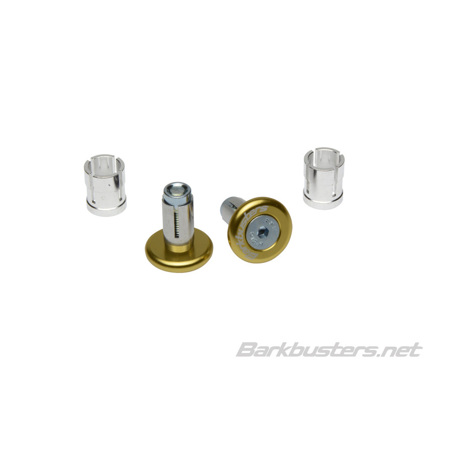 Embouts de guidon BARKBUSTERS anodisés or
