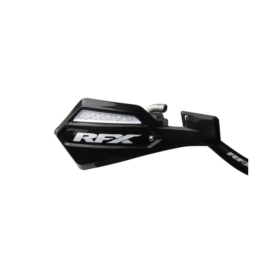 Protège-mains RFX série 1 (Noir/Blanc) avec kit de montage