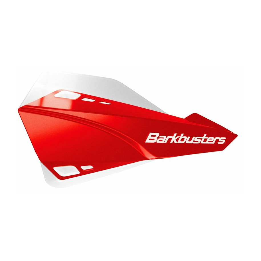 Kit protège-mains BARKBUSTERS Sabre montage universelrouge/déflecteur blanc