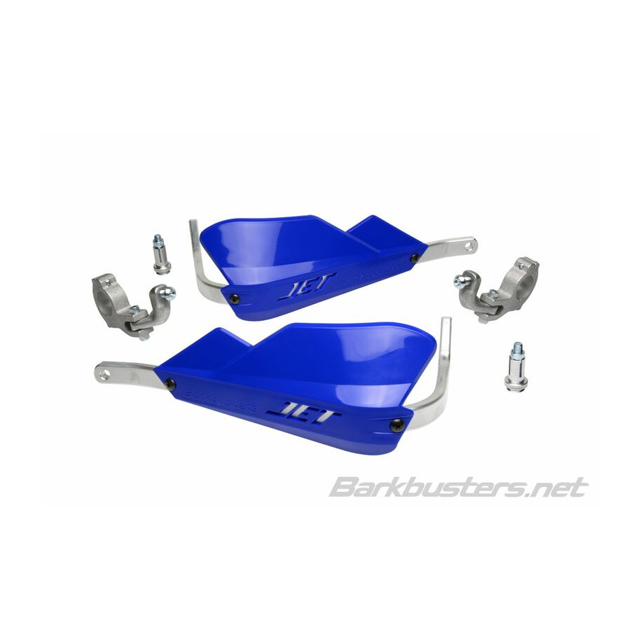 Kit protège-mains BARKBUSTERS Jet montage 2 points guidon Ø28,6mm bleu