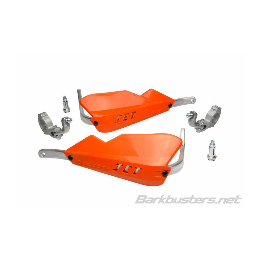 Kit protège-mains BARKBUSTERS Jet montage 2 points guidon Ø28,6mm orange
