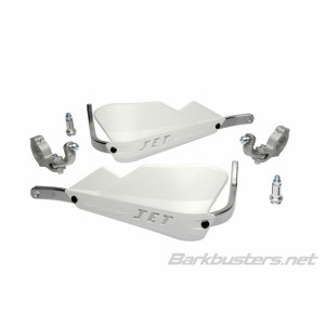 Kit protège-mains BARKBUSTERS Jet montage 2 pointsguidon Ø28,6mm blanc