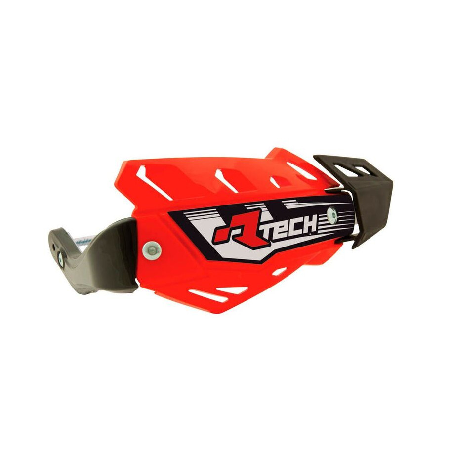 Protège-mains RACETECH FLX Quad rouge