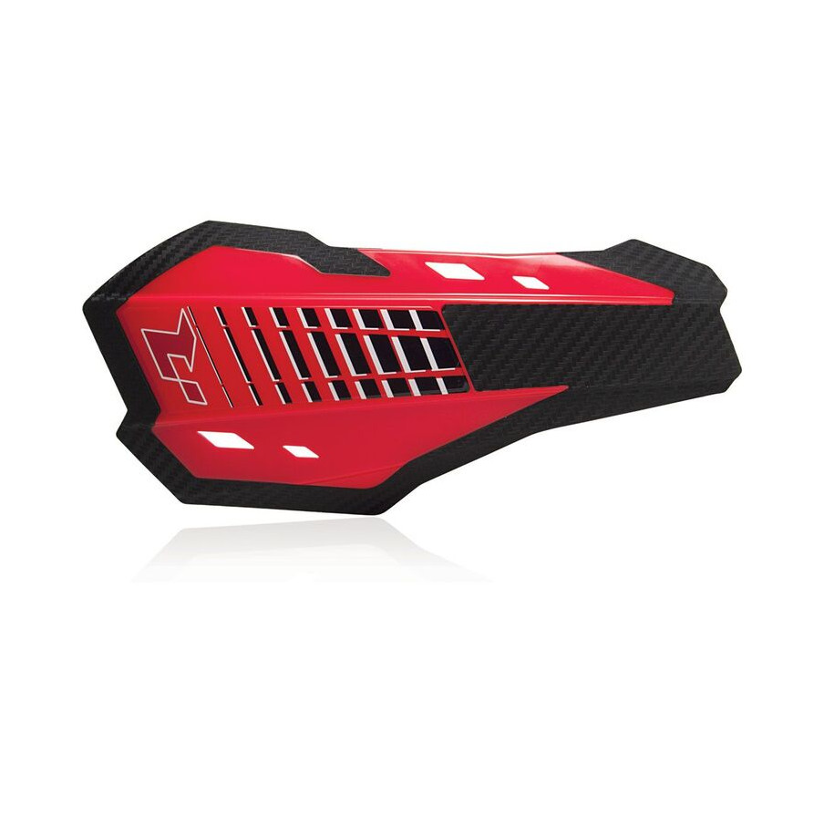 Protèges-mains RACETECH HP2 rouge CRF