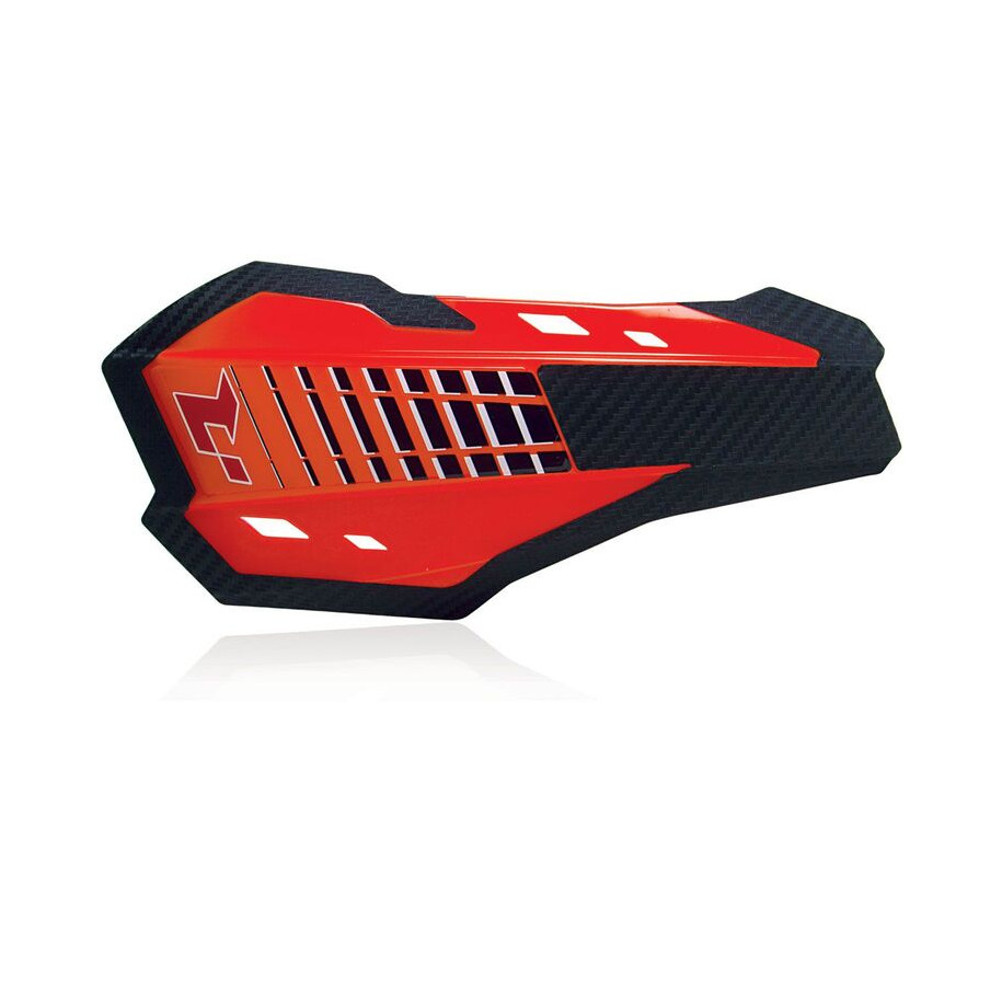 Protèges-mains RACETECH HP2 orange fluo
