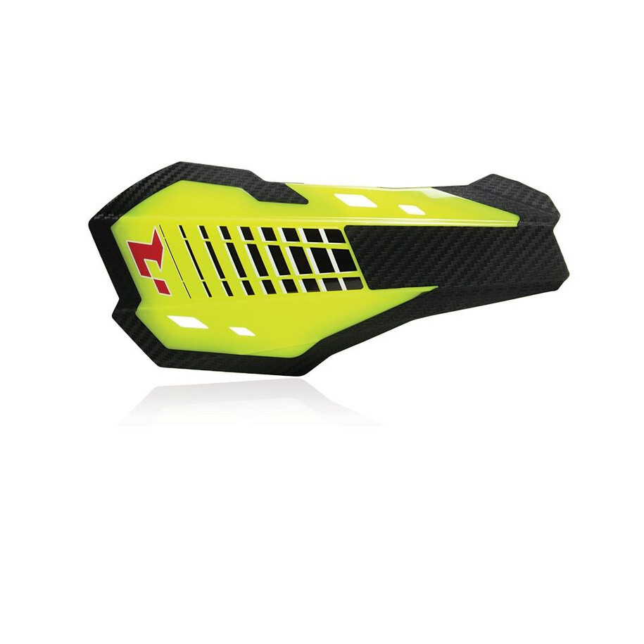 Protèges-mains RACETECH HP2 jaune fluo