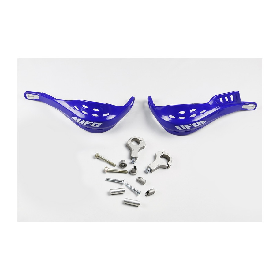 Protège-mains UFO Jumpy supermotard Ø28mm Bleu Reflex