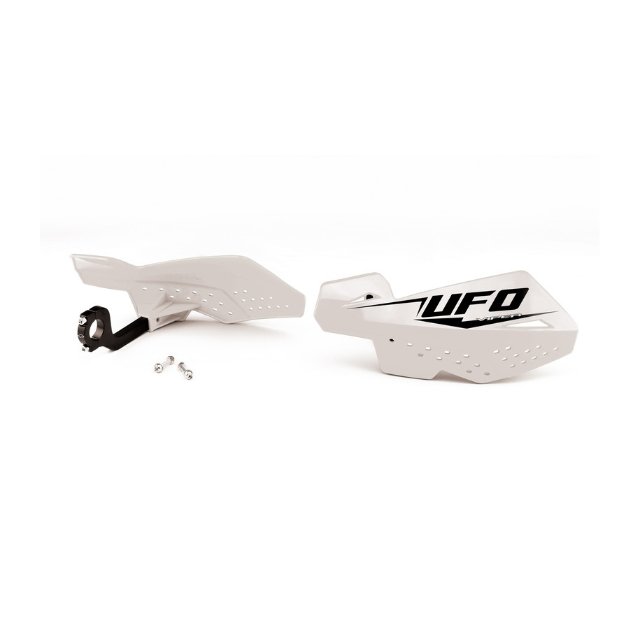 Protège-mains UFO Viper blanc