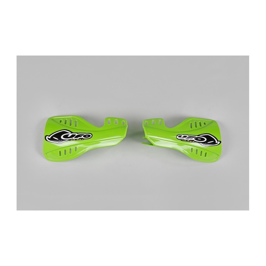 Protège-mains UFO vert KX Kawasaki KX125/250