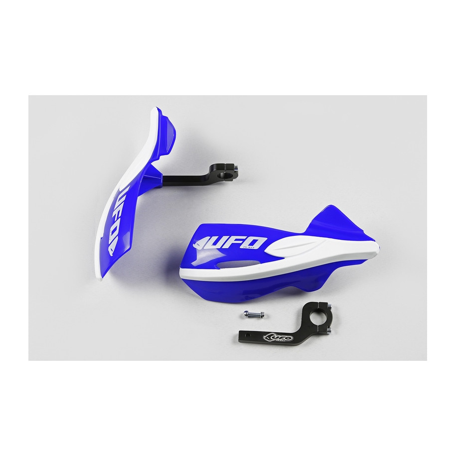 Protège-mains UFO Patrol bleu reflex Kit montage inclus