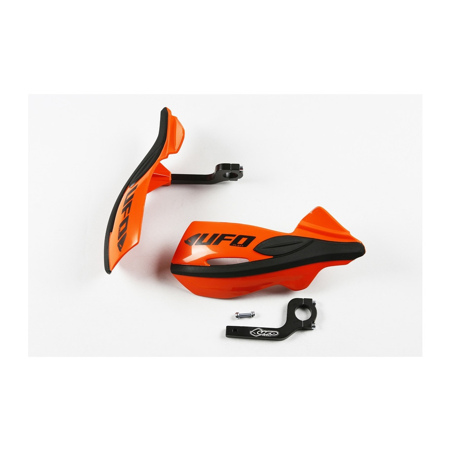 Protège-mains UFO Patrol orange Kit montage inclus