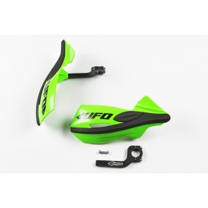 Protège-mains UFO Patrol vert Kit montage inclus