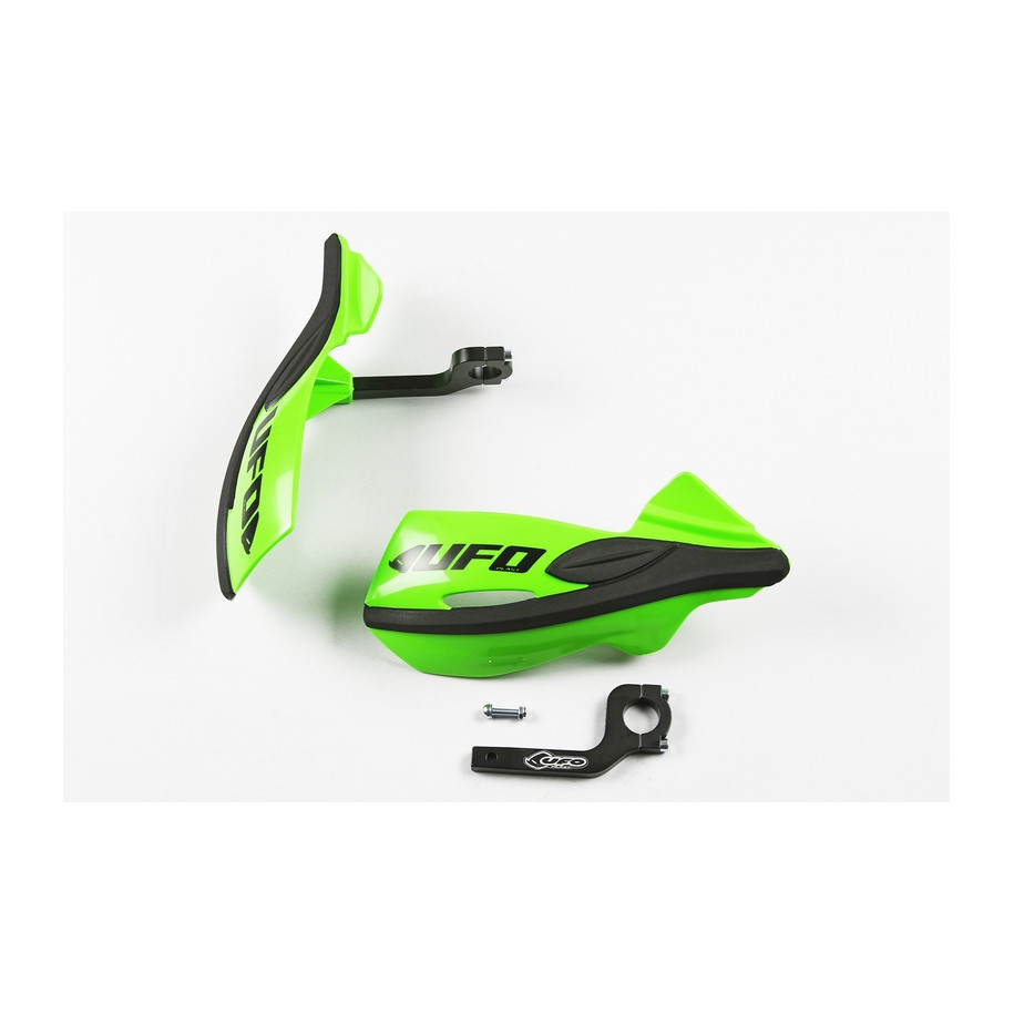 Protège-mains UFO Patrol vert Kit montage inclus