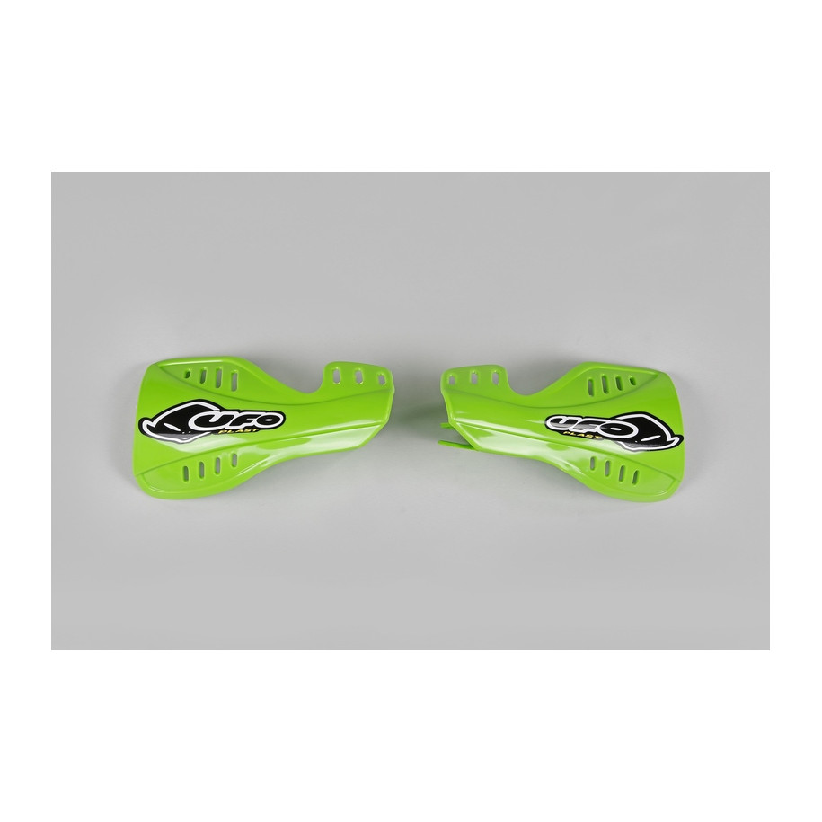 Protège-mains UFO vert KX Kawasaki KX250F
