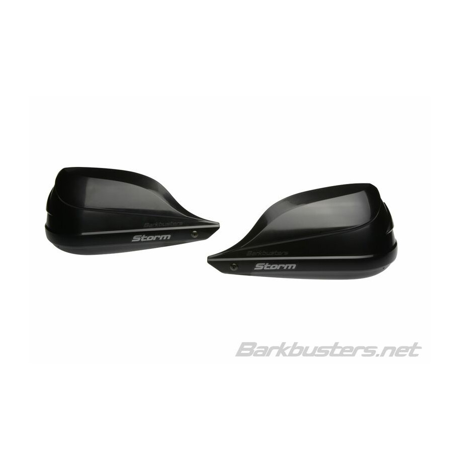 Kit protège mains BARKBUSTERS Storm point d'attache simple embout du guidon creux noir