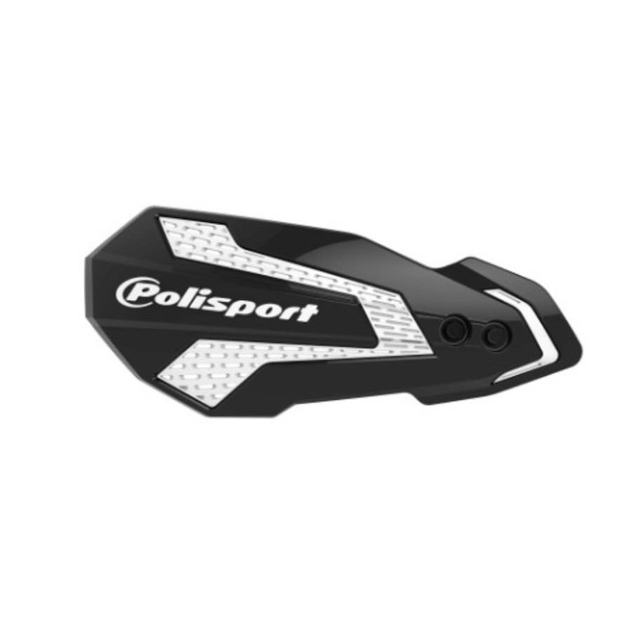 Protège-mains POLISPORT MX Flow noir/blanc