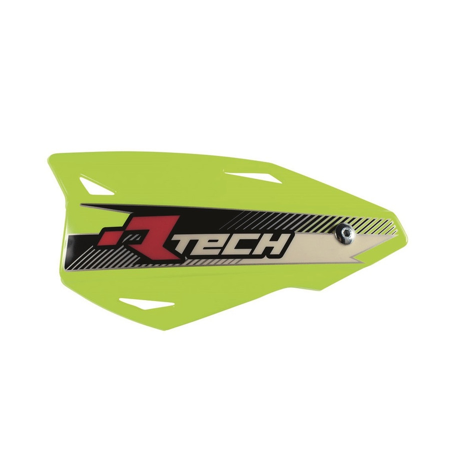 Protège-mains RACETECH Vertigo jaune fluo