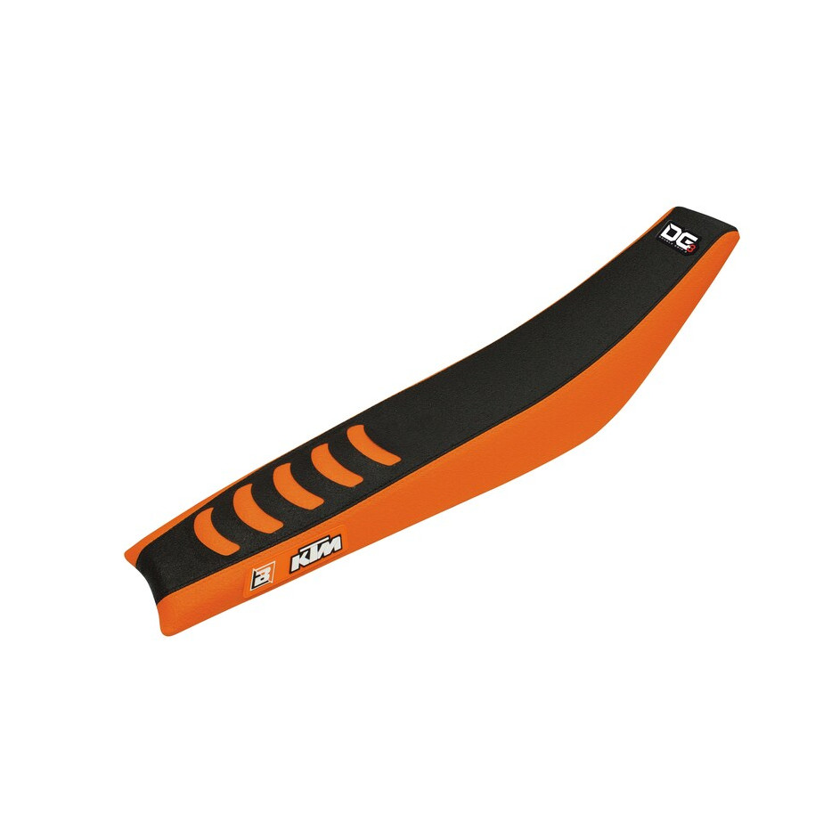 Housse de selle BLACKBIRD Double Grip 3 noir/orange KTM SX85