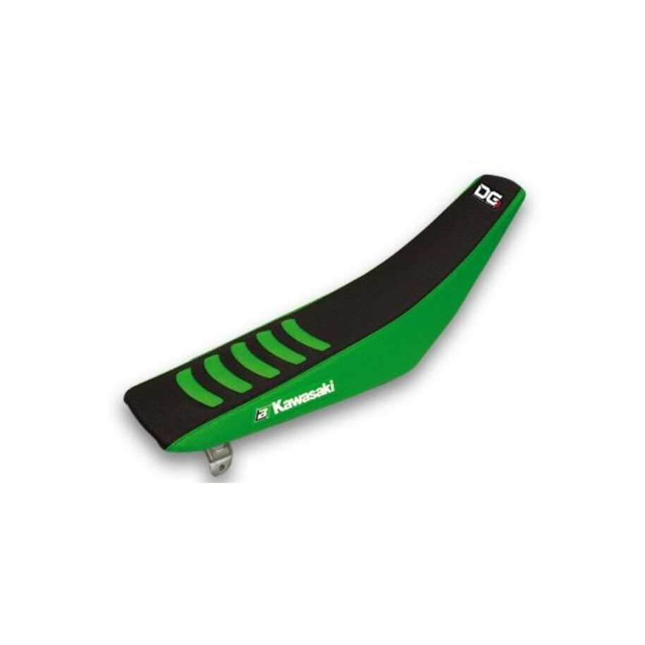 Housse de selle BLACKBIRD Double Grip 3 noir/vert Kawasaki KX250F KX450F