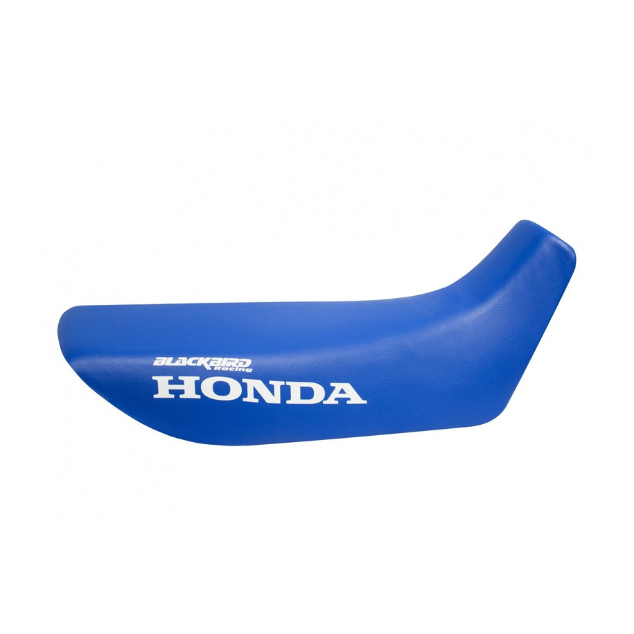 Housse de selle BLACKBIRD Traditional bleue Honda