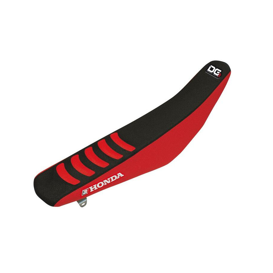 Housse de selle BLACKBIRD Double Grip 3 rouge/noir Honda CRF250R/450R