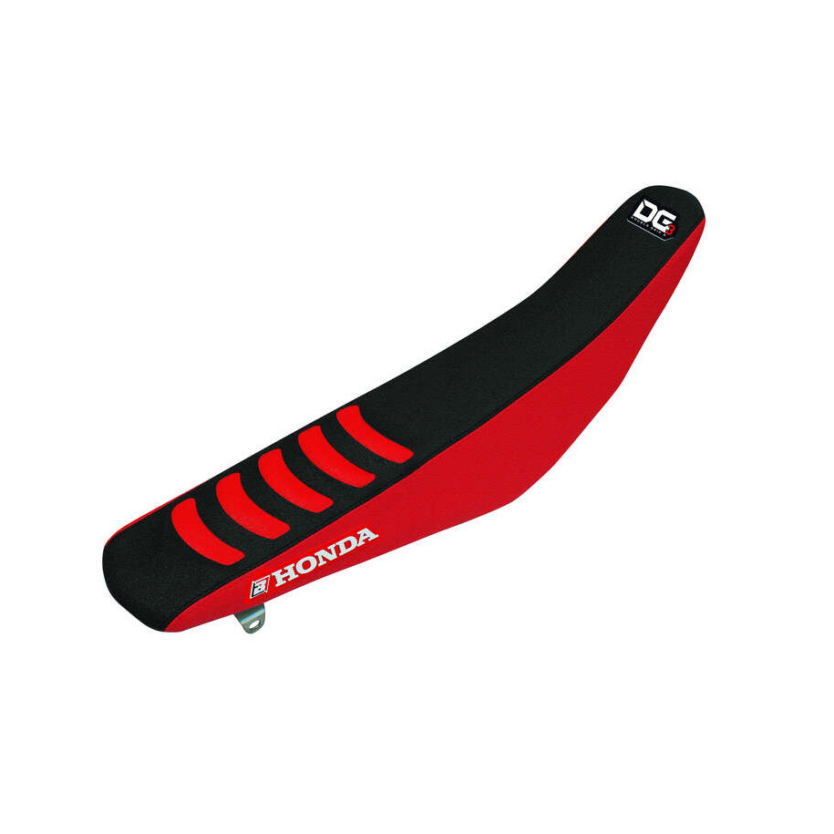 Housse de selle BLACKBIRD Double Grip 3 noir/rouge Honda CRF450R/RX