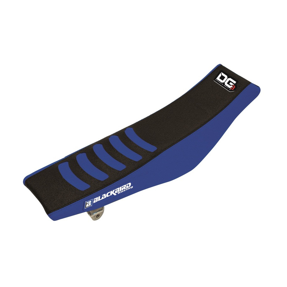 Housse de selle BLACKBIRD Double Grip 3 noir/bleu Yamaha