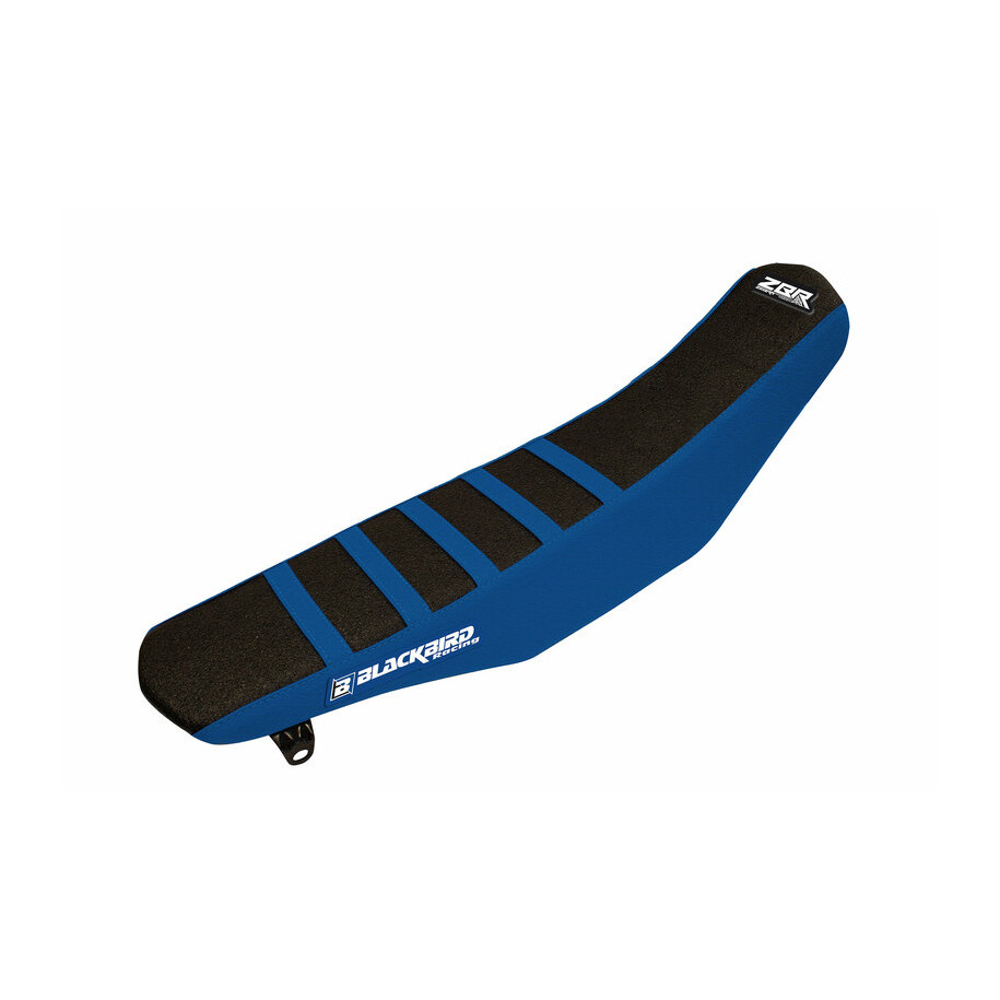 Housse de selle BLACKBIRD Zebra bleu/noir Yamaha YZ450F