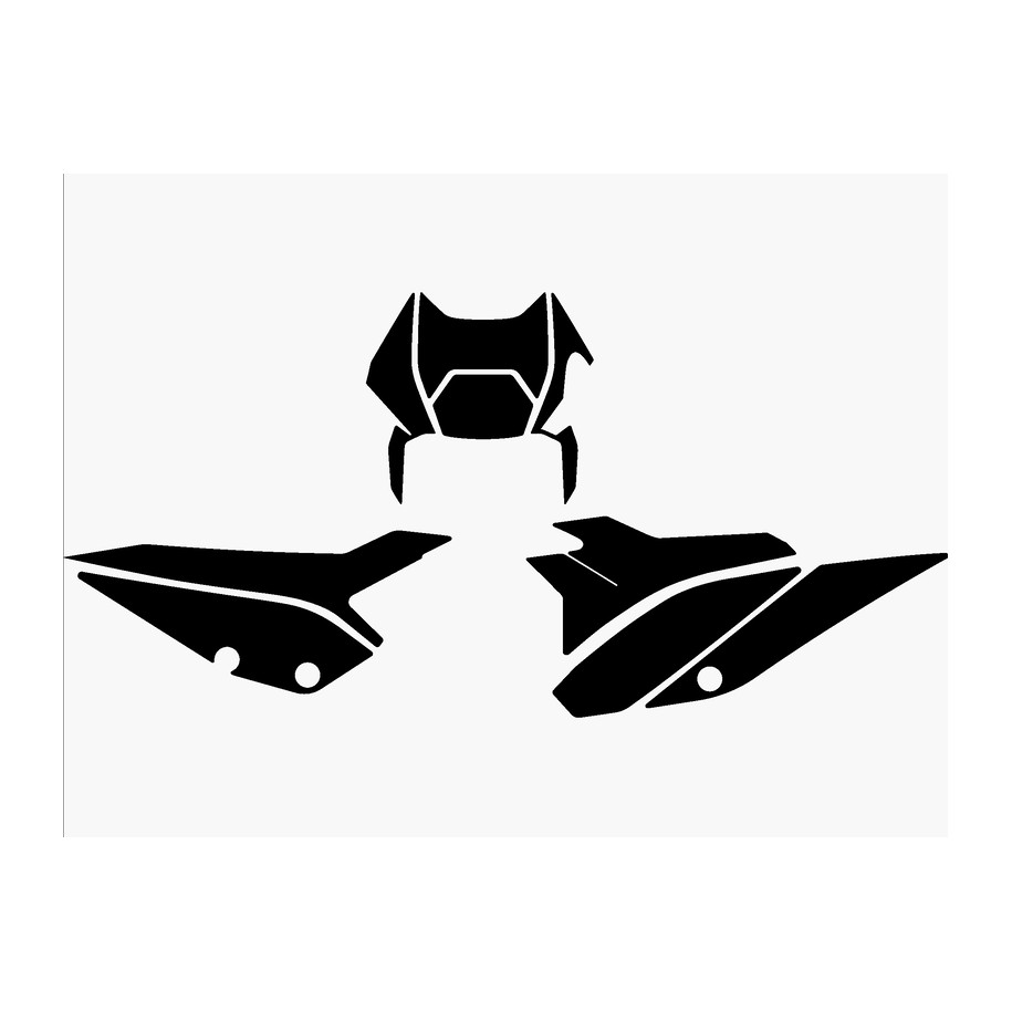 Fonds de plaque BLACKBIRD - Beta RR 2T/4T