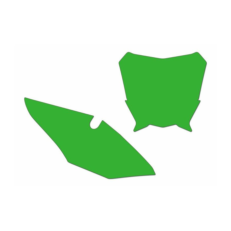 Fonds de plaque BLACKBIRD vert Honda CRF450R