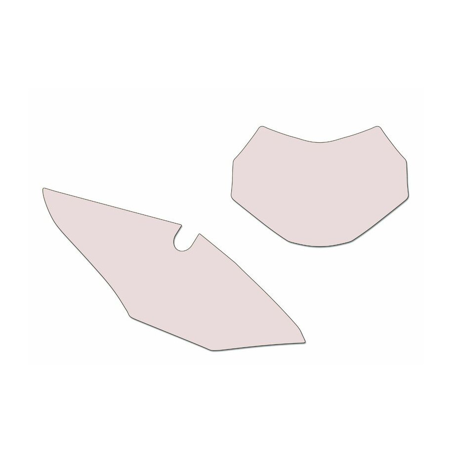 Fonds de plaque BLACKBIRD blanc Honda CRF450RX