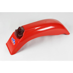 Garde-boue arrière + feu UFO Enduro rouge