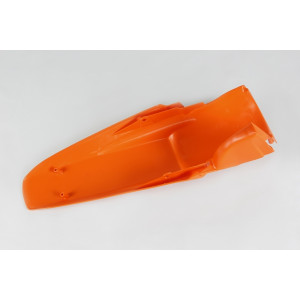 Garde-boue arrière UFO orange KTM EXC