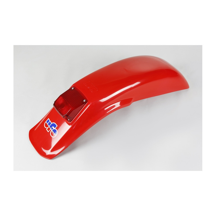 Garde-boue arrière + feu UFO Enduro rouge