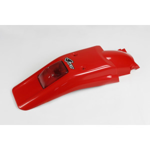 Garde-boue arrière + feu UFO rouge Honda XR250R/400R