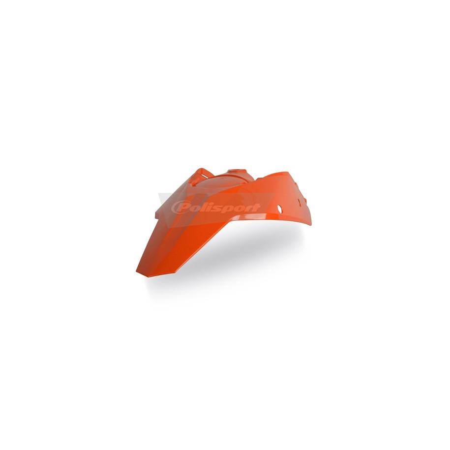 Garde-boue arrière + plaques latérales POLISPORT orange KTM