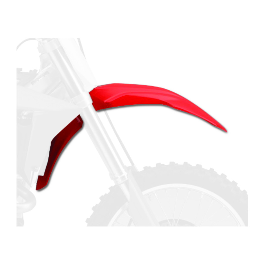 Garde-boue avant POLISPORT rouge Honda CRF450R/RX