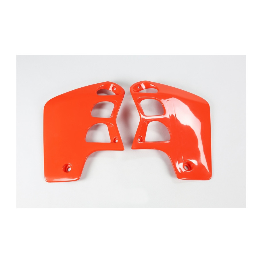 Ouïes de radiateur UFO orange Honda CR500R