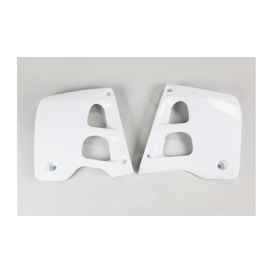 Ouïes de radiateur UFO blanc Honda CR125R/250R