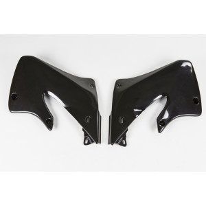 Ouïes de radiateur UFO noir Honda CR125R/250R