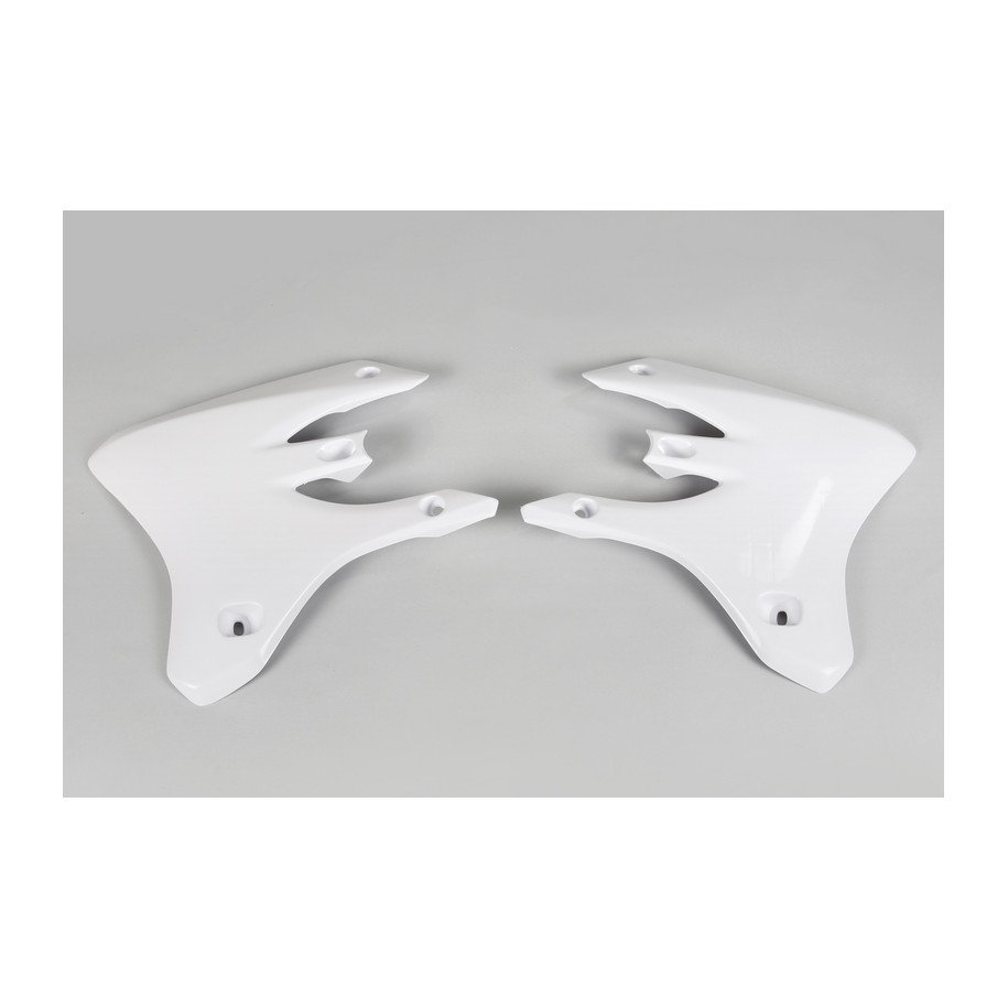 Ouïes de radiateur UFO blanc Yamaha WR250F/450F