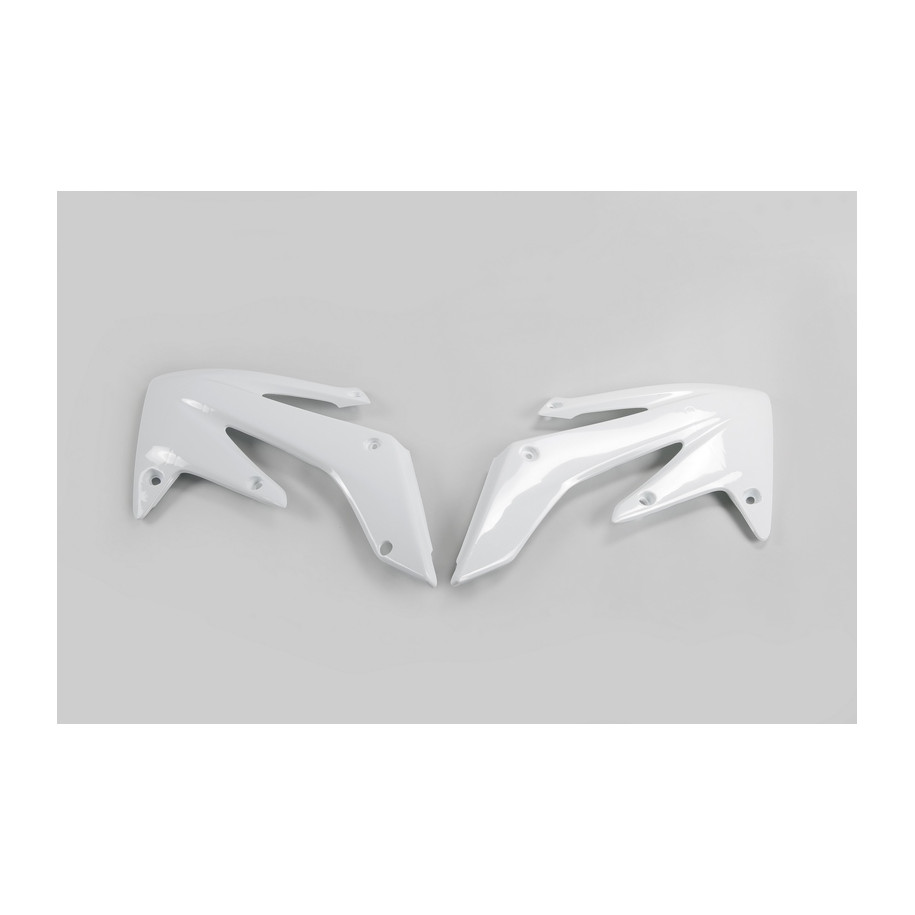 Ouïes de radiateur UFO blanc Honda CRF250X/R