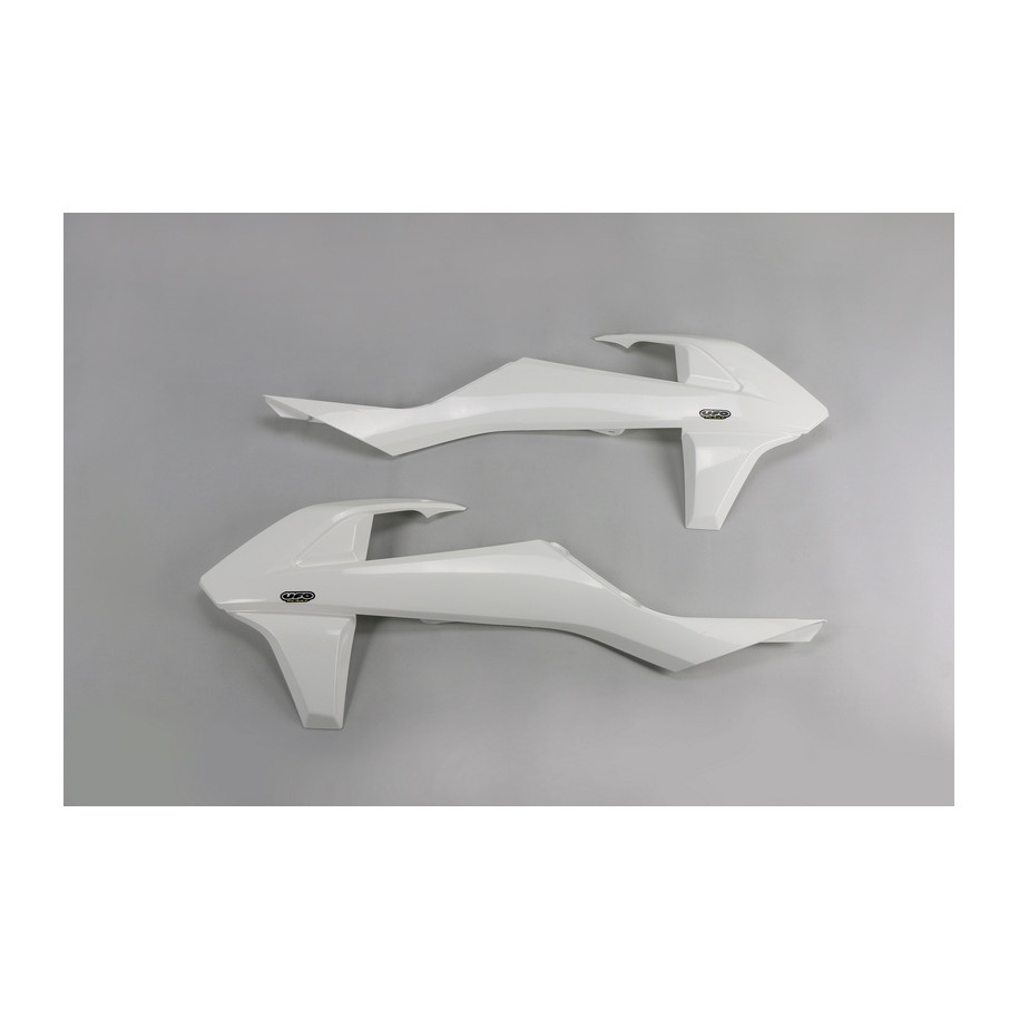 Ouïes de radiateur UFO blanc KTM