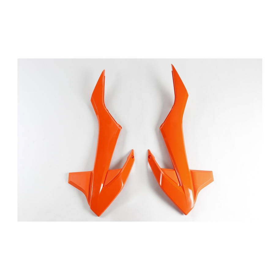 Ouïes de radiateur UFO orange KTM SX85