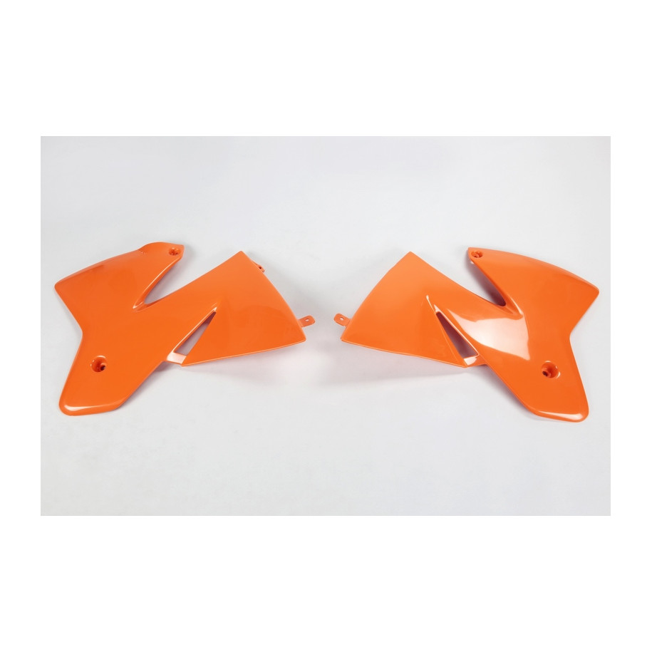 Ouïes de radiateur UFO orange KTM